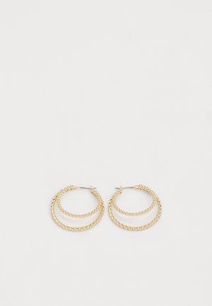 SLIPT HOOP - Earrings - gold-coloured/cry