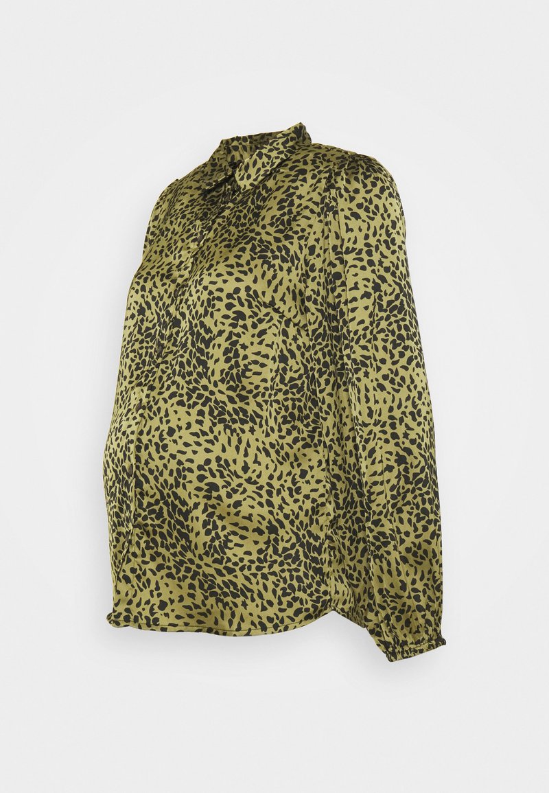 Pieces Maternity Overhemdblouse zwart
