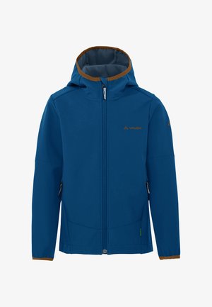 Vaude, VAUDE JACKEN KIDS CAPREA SOFTSHELL JACKET UNISEX - Softshelljas - everest blue