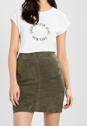 Print T-shirt - white