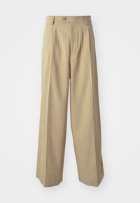 LIGHT OVERSIZE TROUSERS - Pantaloni - beige taupe