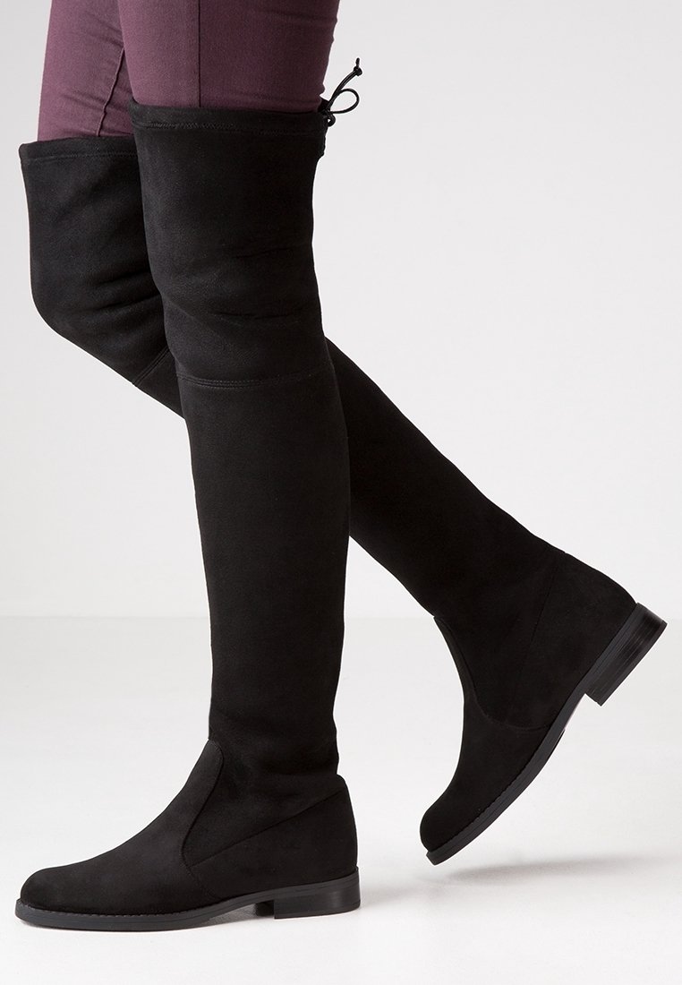 Buffalo Botas mosqueteras - black