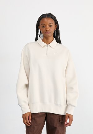 Bluză de molton - light orewood brown/sail