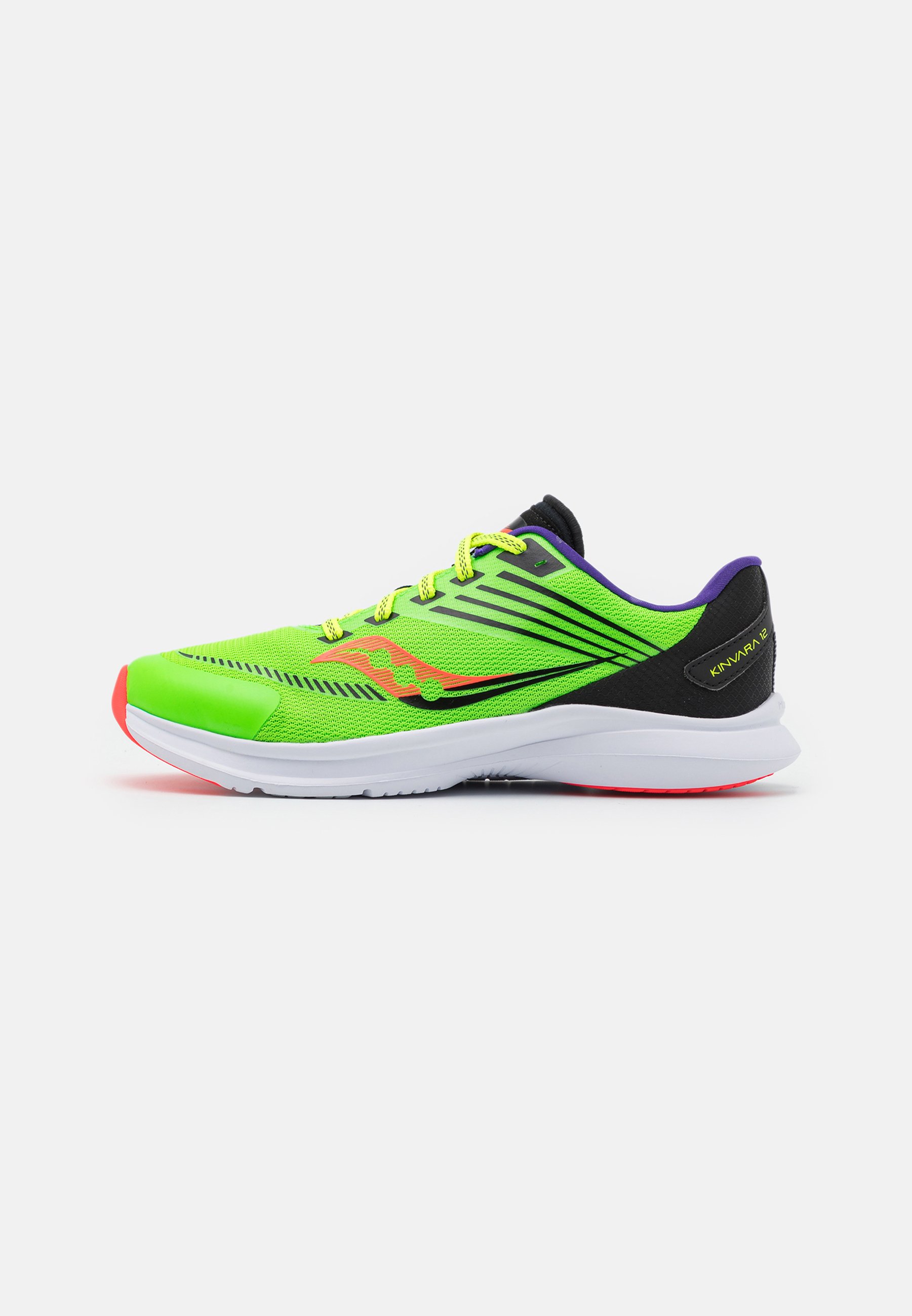 Saucony KINVARA 12 A/C UNISEX - Zapatillas de running neutras - vizi/verde  neón - Zalando.es