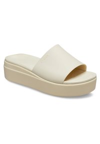 Crocs BROOKLYN  - Muiltjes met hak - bone