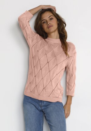 KAFFE KASILIA - Jumper - mahogany rose