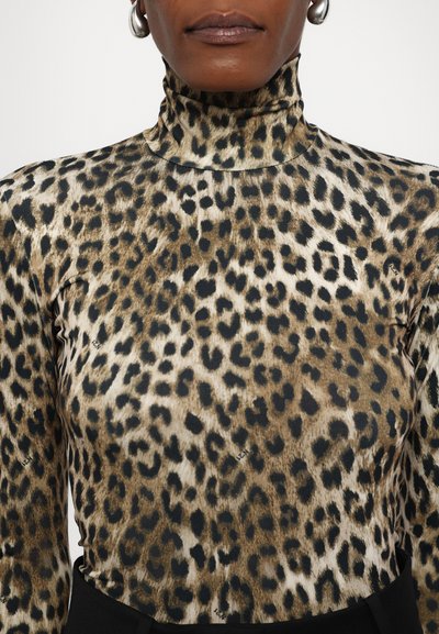 N°21 Langærmet T-shirt - beige