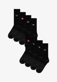 Unausgewählt, black bright dinosaurs