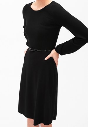 Vestido de punto - black