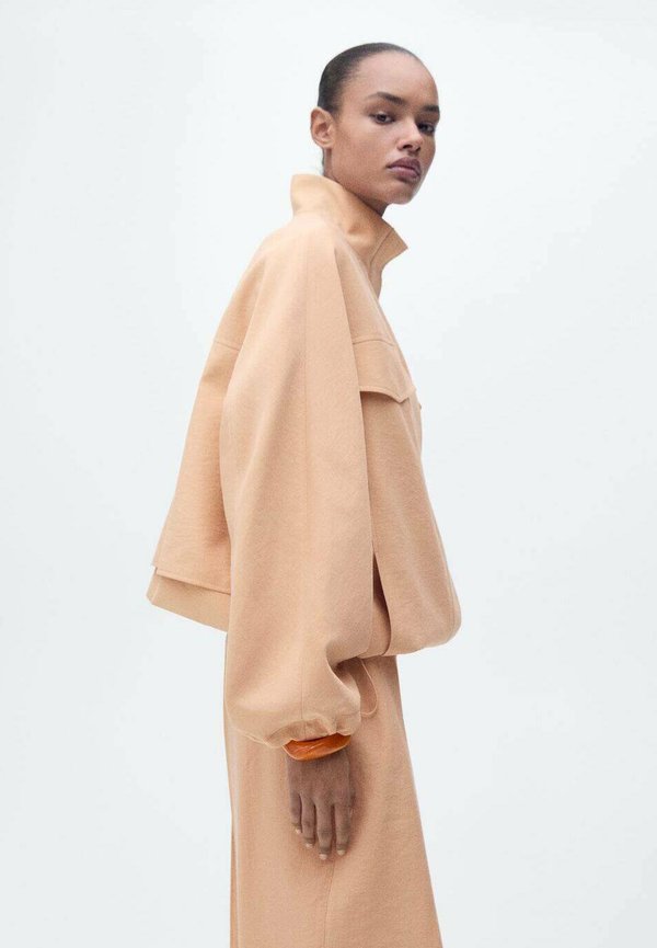 MADAME - Summer jacket - camel2
