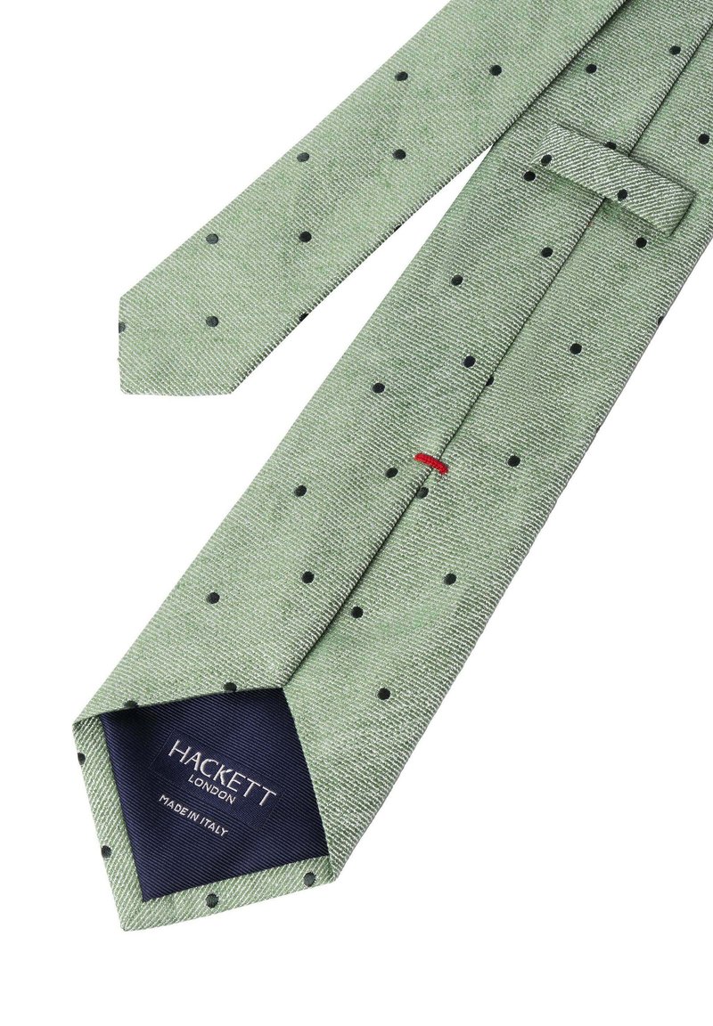 Hackett London Solid Natte Corbata, Azul Claro, Taille Unique Para