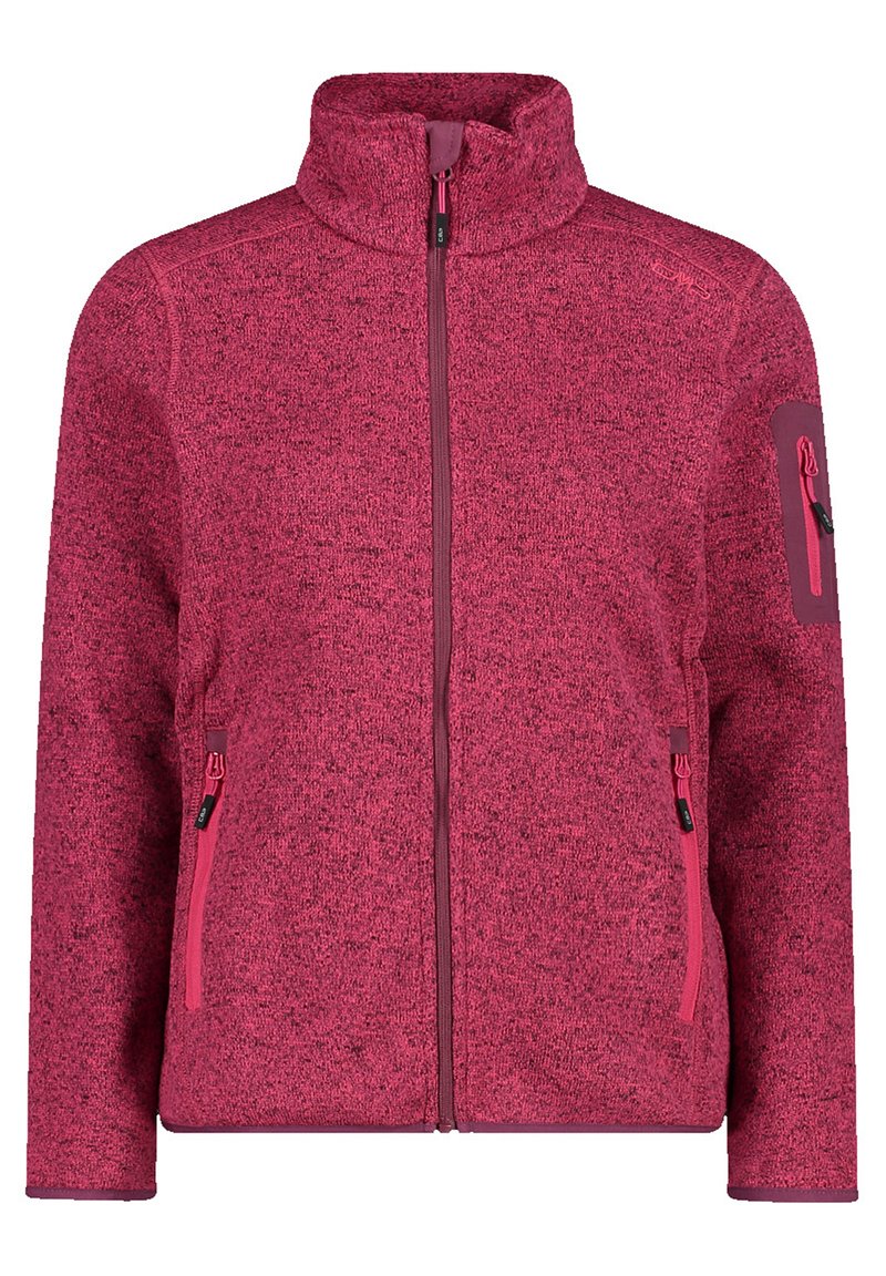 CMP Fleecejakke - fucsia-amaranto