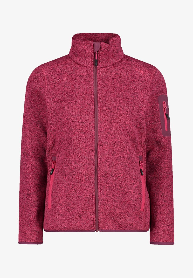 CMP Fleecejakke - fucsia-amaranto