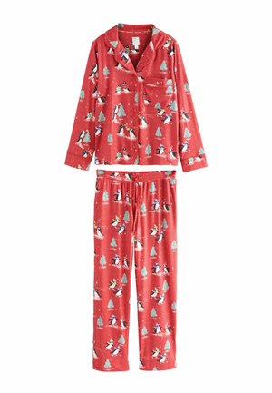 SET - Set lenjerie de noapte - red penguin