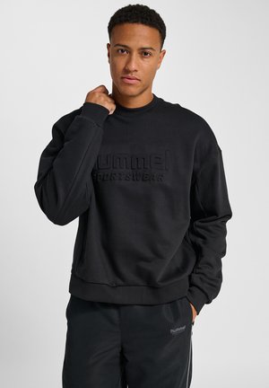 CREW LOGO - Sweatshirt - black