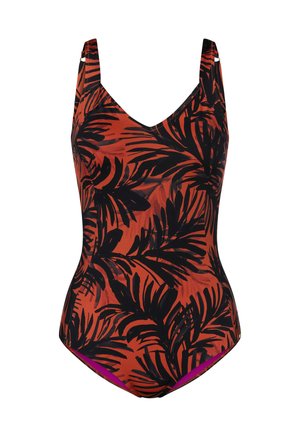 Triumph, RED LABEL SUMMER PALM - Badedragt - brown - dark combination