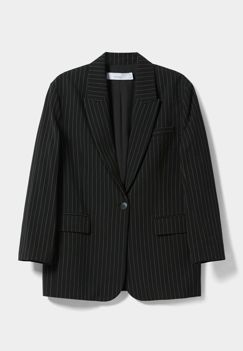 Bershka Blazer zwart Bershka Blazer zwart