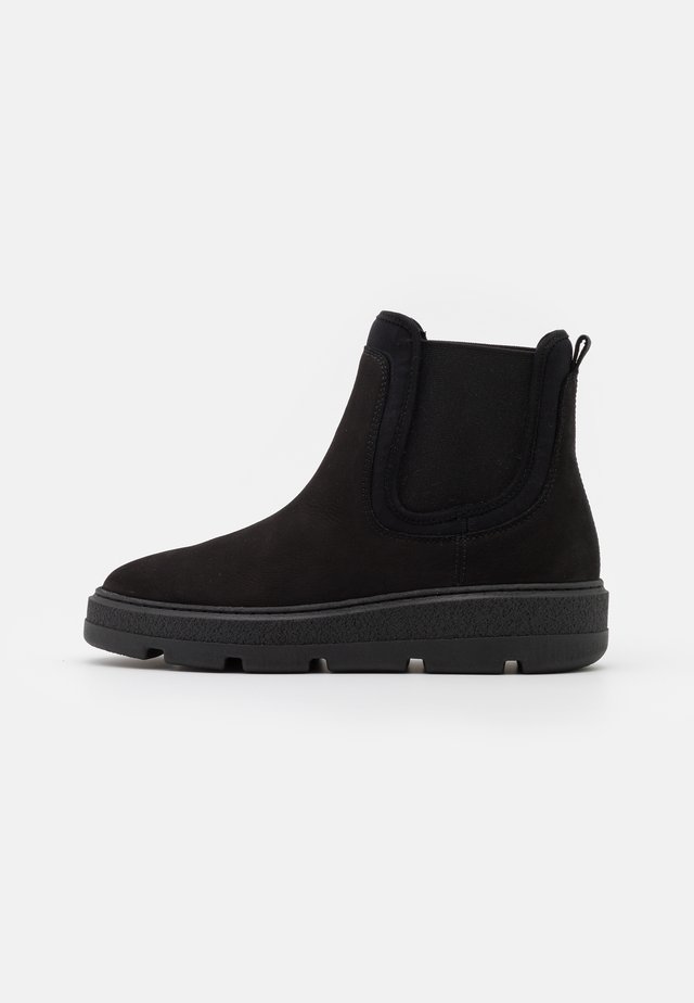 FLEET - Botki na platformie - black