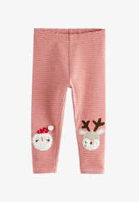 Selezionato, red stripe christmas santa