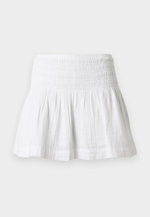 GAP, SMOCKED WAIST GAUZE - Mini skirts  - fresh white