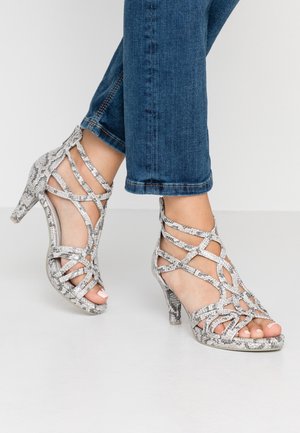 Sandalias con plataforma - light grey