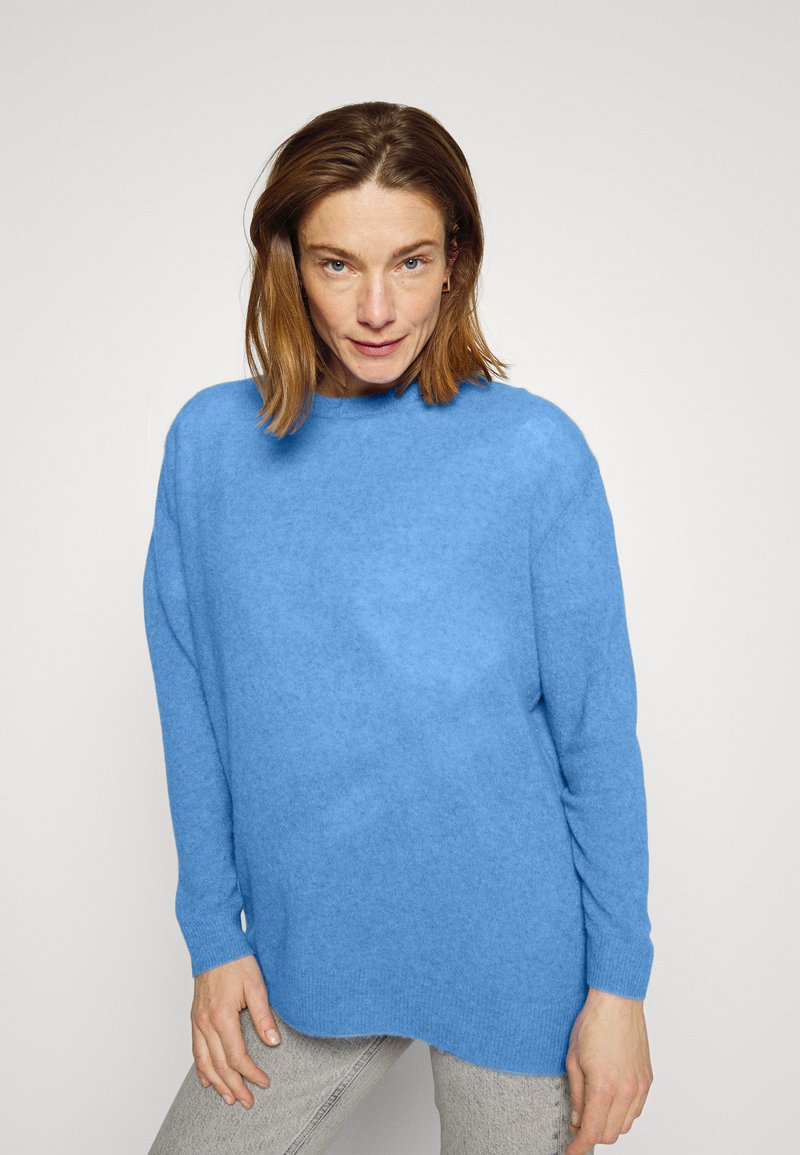 Damen Strickjacken | American Vintage Strickpullover atmosphere chine/blau - UI31810 Damen Strickjacken | American Vintage Strickpullover atmosphere chine/blau - UI31810