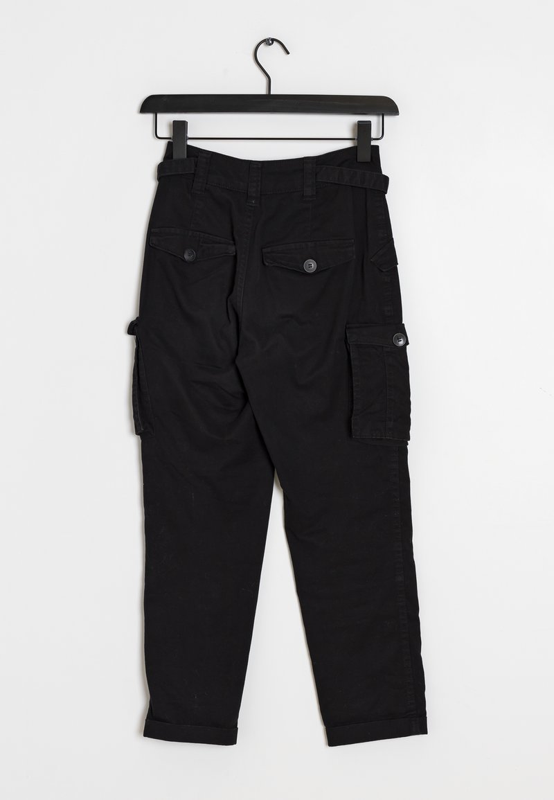 Bershka Pantalones cargo black/negro (Segunda mano) - Main Image