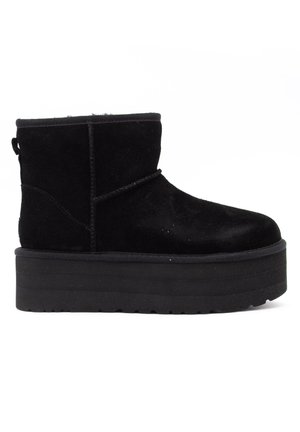 Bottines à plateau - black