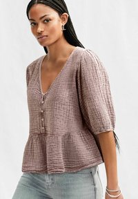 Next - Blouse - dark pink Thumbnail Image 1