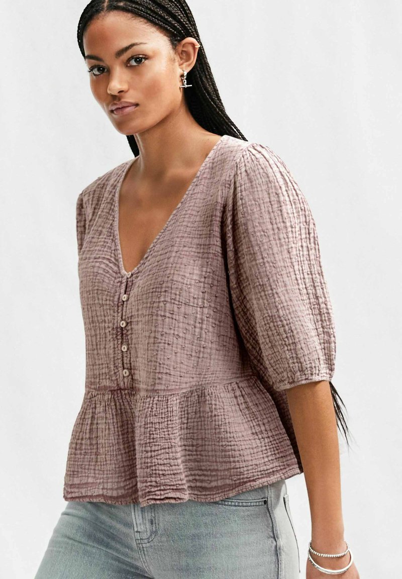 Next - Blouse - dark pink, Enlarge