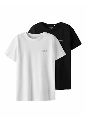 2ER-PACK - Základné tričko - black