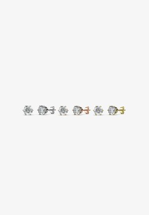 MYC Paris, 3 PAIR - Boucles d'oreilles - couleur or rose / cristal