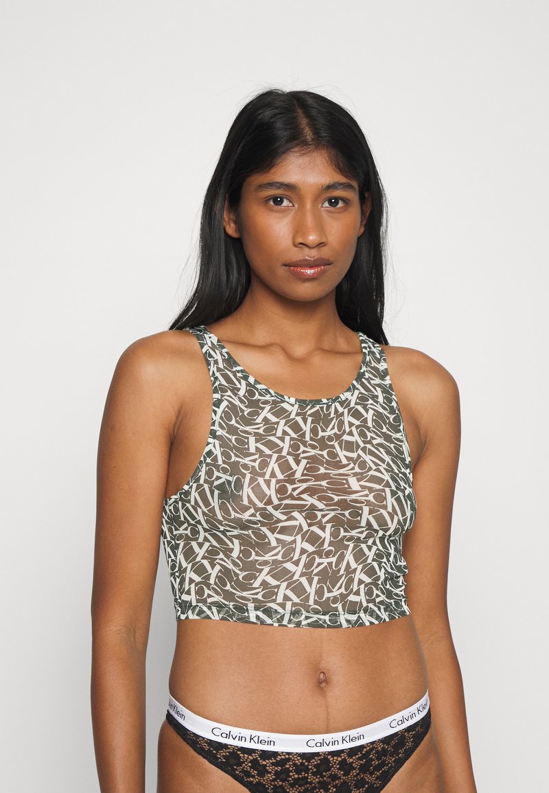 Calvin Klein Swimwear Πάνω μέρος πιτζάμας - black