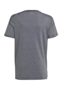 adidas Performance AEROREADY HEATHER KIDS - Sportska majica - black grey three grey six reflective silver