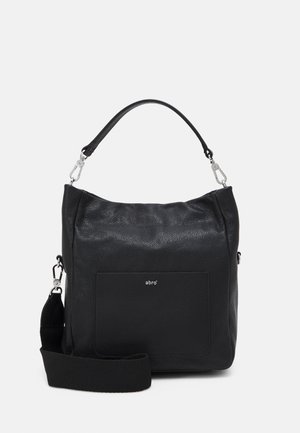 RAQUEL SMALL - Handväska - black/nickel