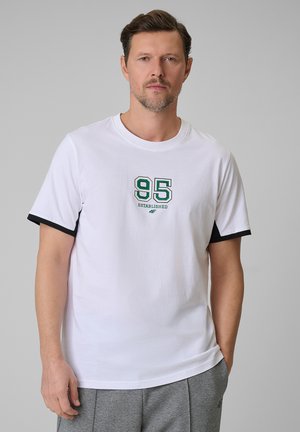 4F, - T-shirt z nadrukiem