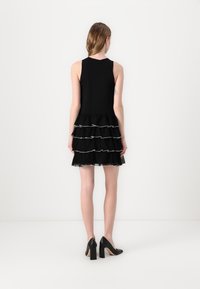 Elisabetta Franchi WOMANS DRESS - Obleka/pulover - nero/burro