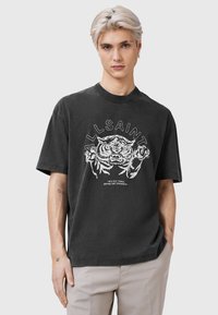 AllSaints - - T-shirt z nadrukiem Miniatura obrazu 1