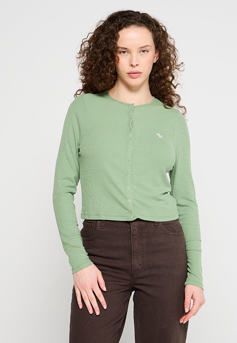 Abercrombie & Fitch Vest groen