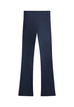 HIGH-RISE COMFORTLUX FLARE  31925332  - Nohavice - metallic blue