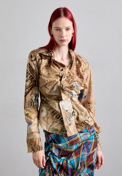 Vivienne Westwood DRUNKEN - Blusa - brown
