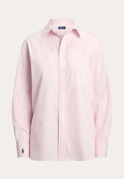 Polo Ralph Lauren OVERSIZE FIT COTTON SHIRT - Button-down blouse - surfside rose
