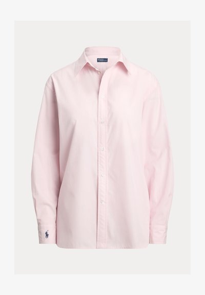 Polo Ralph Lauren OVERSIZE FIT COTTON SHIRT - Button-down blouse - surfside rose