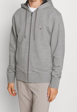 Kapuzenpullover - mottled light grey