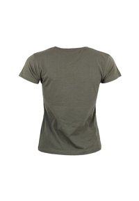 Peak Mountain MANCHES COURTES - Camiseta estampada - kaki