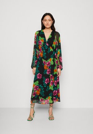 ONLY ONLANNI - Φόρεμα ημέρας - black/pink/green/orange