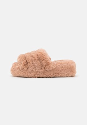 Mules à talons - old rose