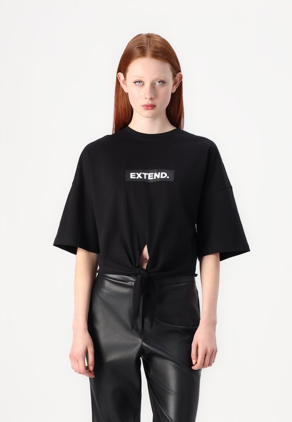 ONLSERENA LIFE O NECK KNOT - Print T-shirt