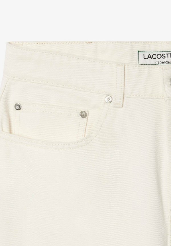 Straight leg jeans - blanc3