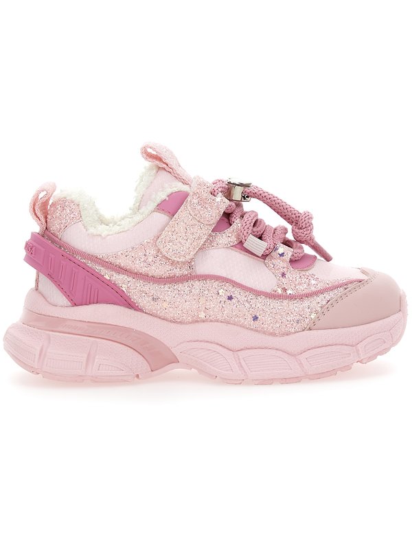 CHUNKY GLITTER - Sneaker low - rosa fairy